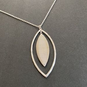New Canvas Style Chain Pendant Necklace